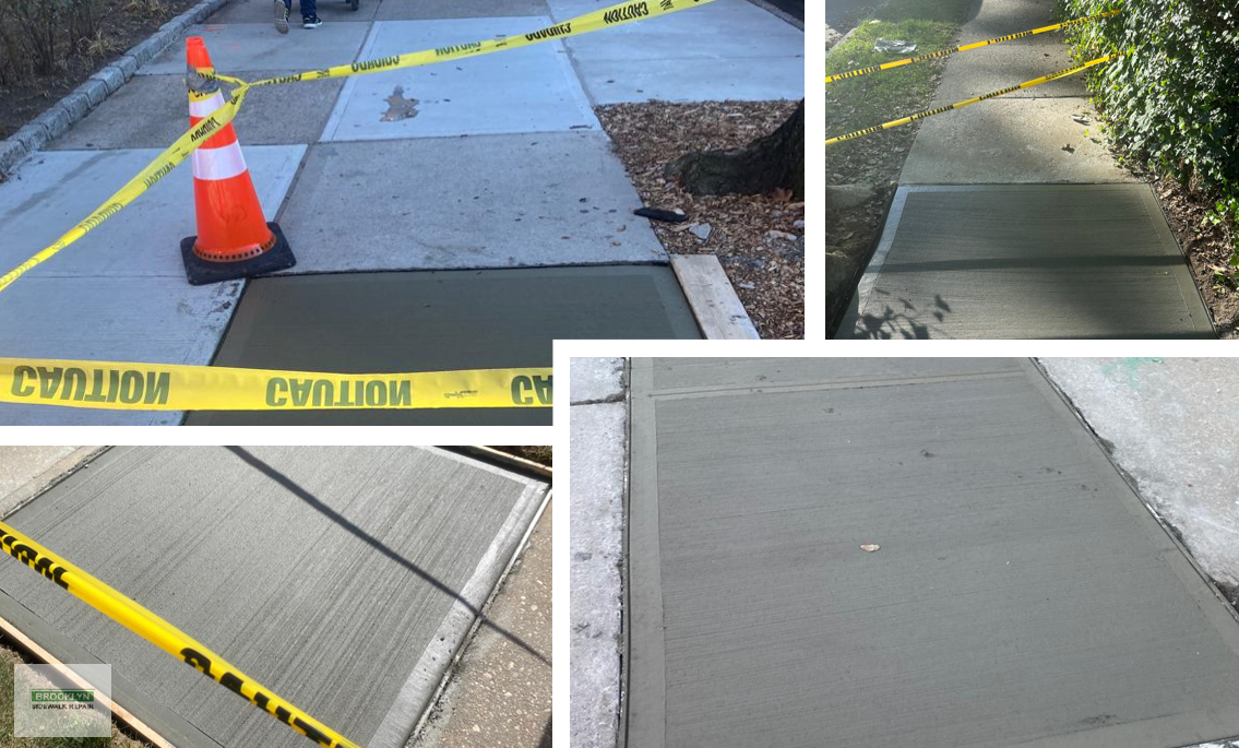 Concrete Sidewalk Repair in NYC